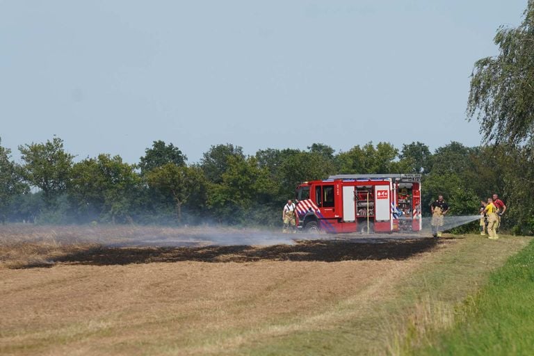 Het nablussen zal nog wel even duren (foto: WdG/SQ Vision).