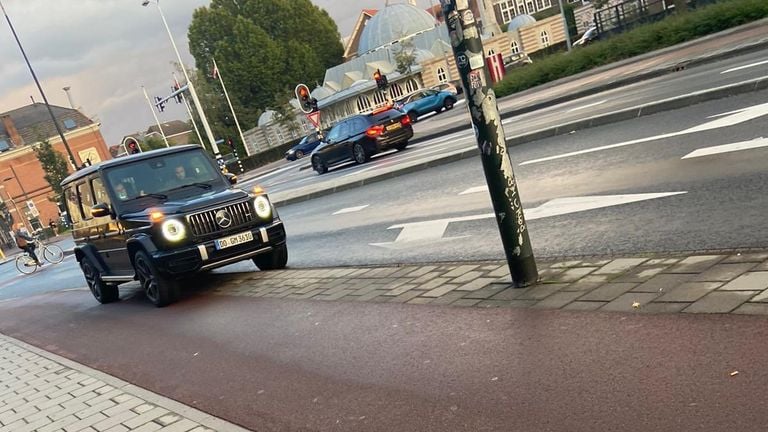 De fans wisten het nummerbord te ontcijferen (foto: Lyndi Rooijackers) 