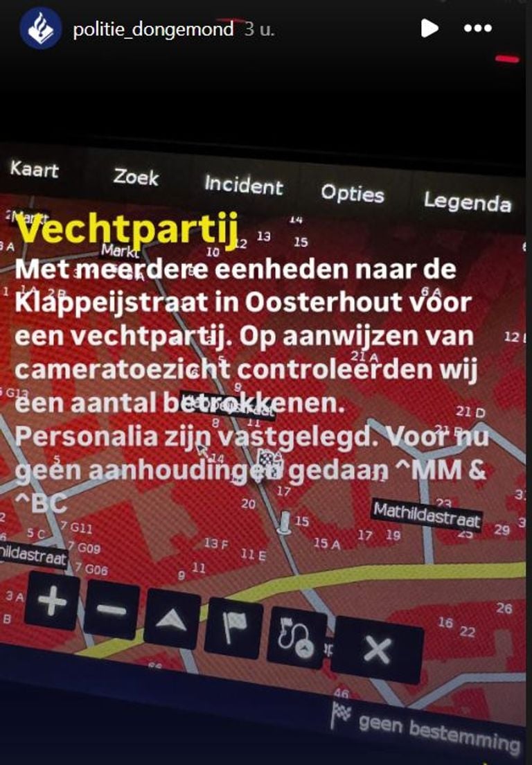 Foto: Instagram politie Dongemond
