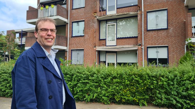 Bouwkundig expert Sander Pasterkamp van TU Delft (foto: Noël van Hooft).