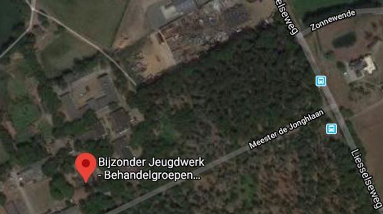De seks vond plaats in de bossen rond Vreekwijk (Afbeelding: Google Maps)