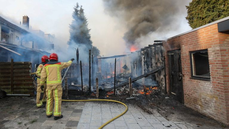 De schade is enorm (foto: Arno van der Linden/SQ Vision).