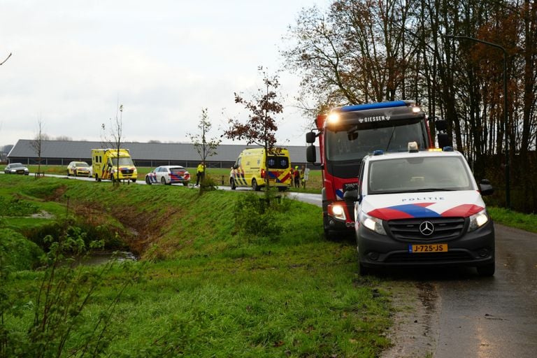 Er werden veel hulpverleners ingeschakeld (foto: Erik Haverhals/SQ Vision).