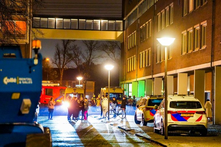 Het was druk op straat (foto: SQ Vision).