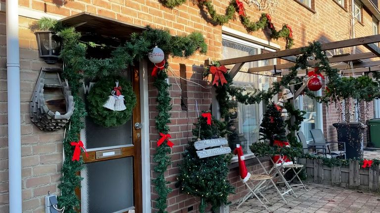 Kerstversiering in Den Bosch (foto: Dtv Nieuws).