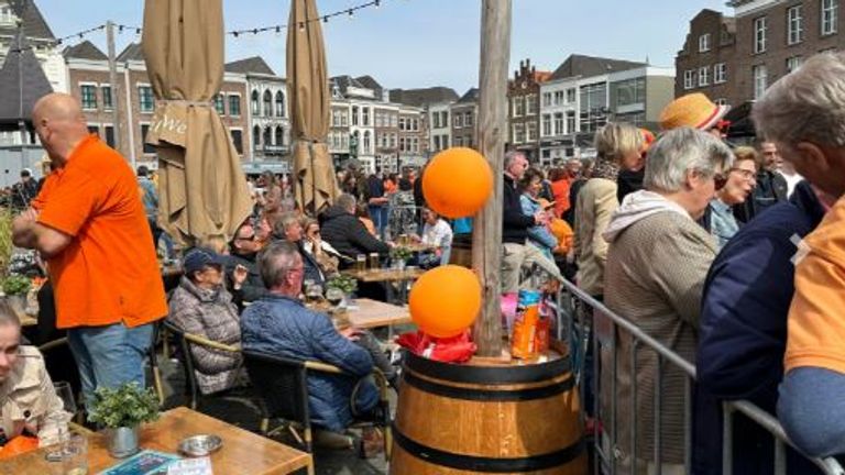 Volle terrassen in Den Bosch (Foto: Dtv)