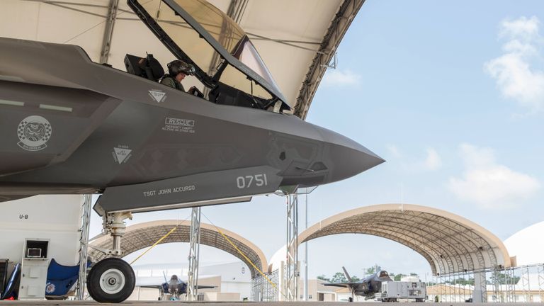 De nieuwe F-35 (foto: Defensie)