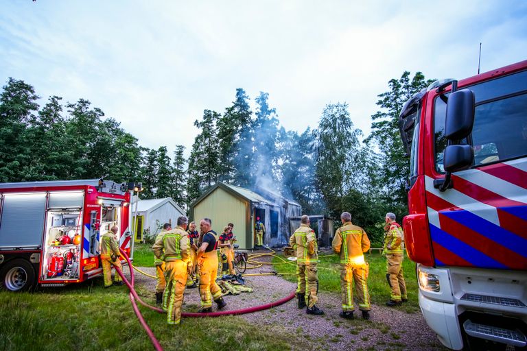 De brandweer pakte uit (SQ Vision).