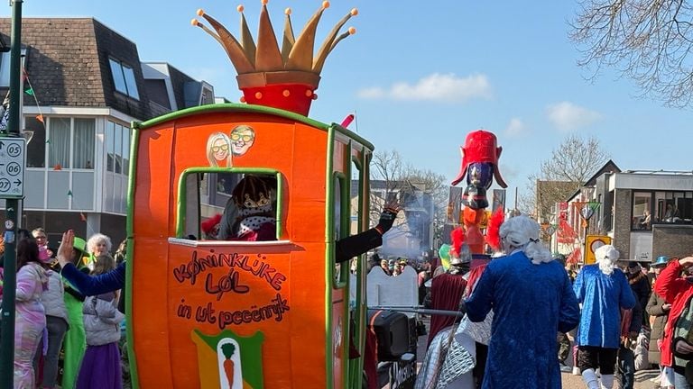 Optocht in Peeënrijk (foto: Loïs Verkooijen).