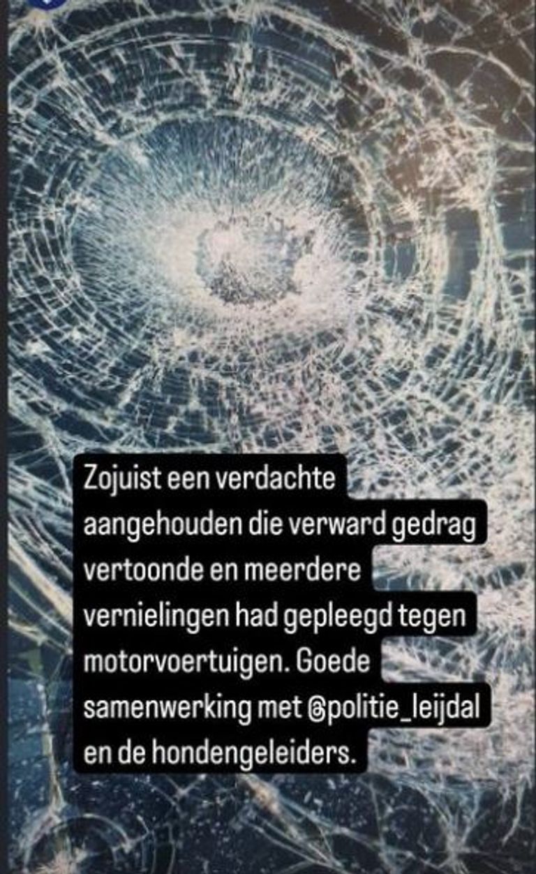 Foto: Instagram politie Tilburg-centrum