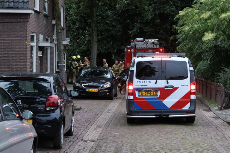 Het huis in Sint-Oedenrode stond vol rook (foto: Sander van Gils/SQ Vision).