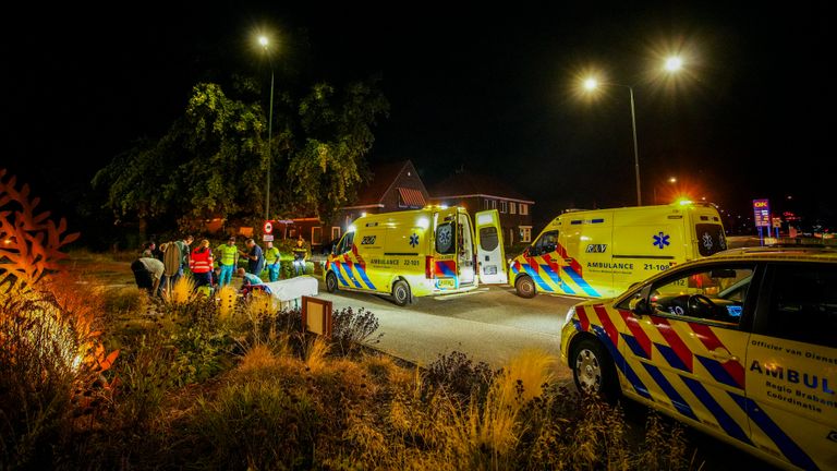 Wat de zwaargewonde man in Son overkomen is, wordt onderzocht (foto: SQ Vision).