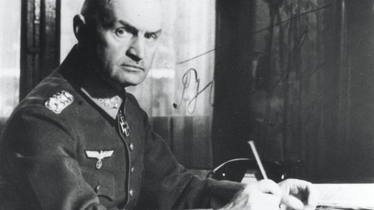 Generaal Johannes Blaskowitz (foto: Bundesarchiv) 