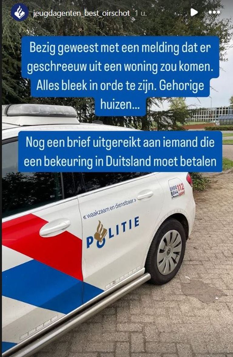 Foto: Instagram jeugdagenten Best-Oirschot