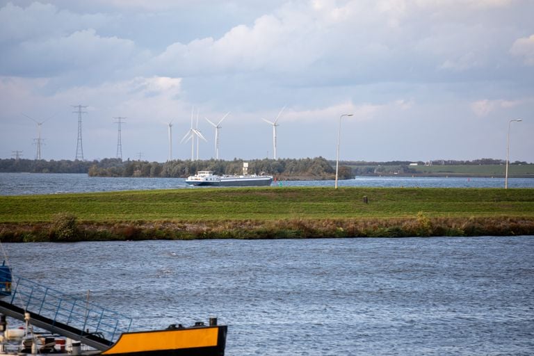 Het Volkerak waar het ongeluk gebeurde (foto: Christian Traets/SQ Vision).