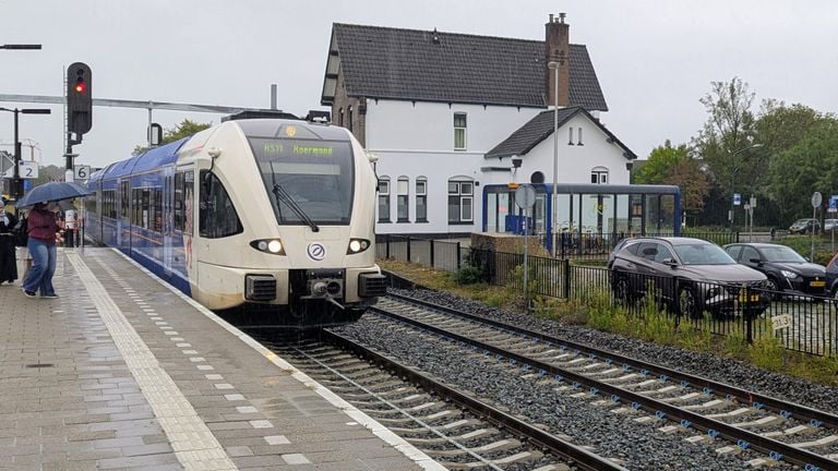 De trein van Arriva richting Boxmeer en Vierlingsbeek (foto: Ferenc Triki).