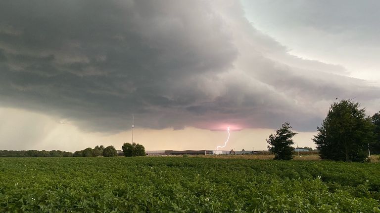 Bianca uit Alphen was er ook bliksemsnel bij (foto: Bianca).