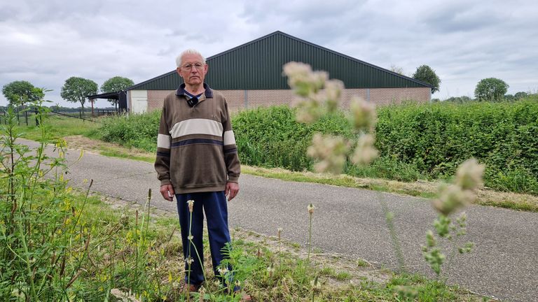 Imker Gerrit Nabuurs (84) (foto: Noël van Hooft).