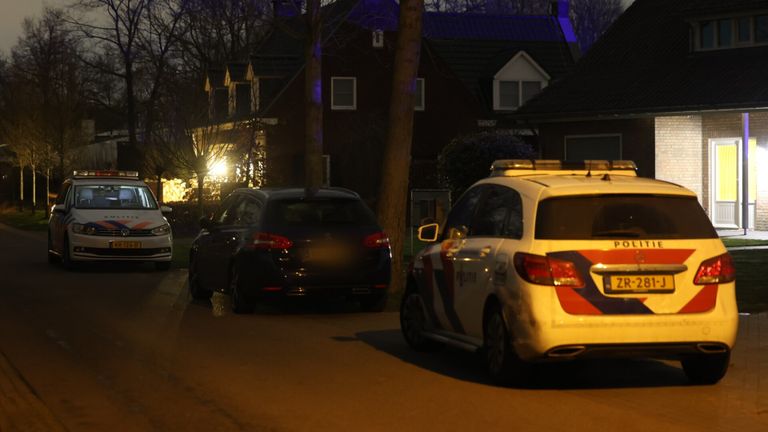 Ook de politie werd gealarmeerd (foto: Sander van Gils/SQ Vision Mediaprodukties).