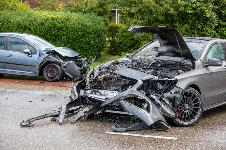 Hoe het ongeluk in Roosendaal; kon gebeuren, wordt onderzocht (foto: Christian Traets/SQ Vision).