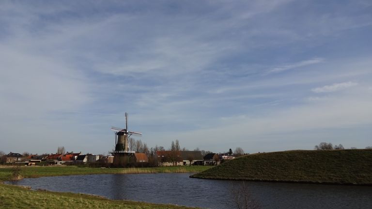 Sluierbewolking in Moerdijk (foto: Anja Bastiaansen).