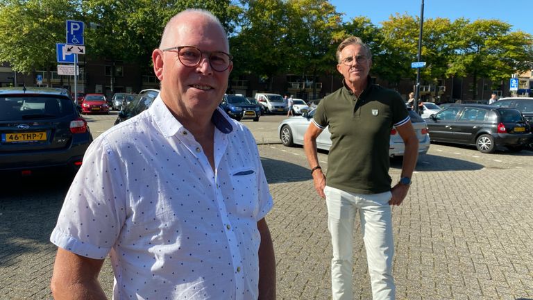 Twee van de drie bestuursleden van Winterland Oss: Peter Zegers (l) en Thijs Taal (r). (foto: Job Willemse)