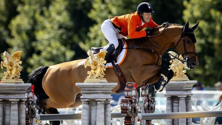 Maikel van der Vleuten, op weg naar brons? (foto: ANP).