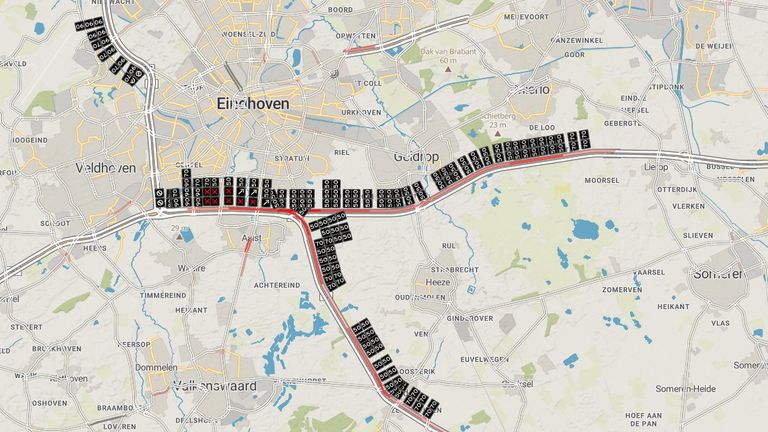 Beeld: ANWB Verkeersinformatie.