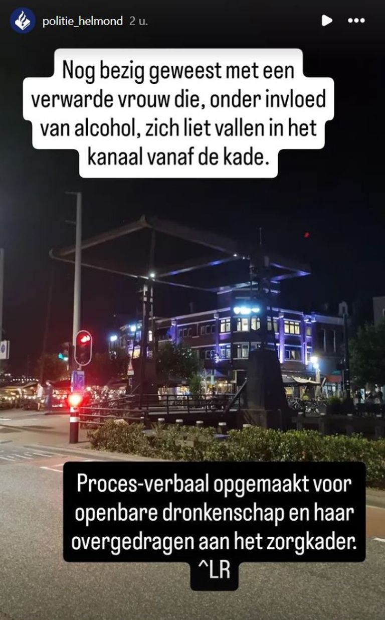 Foto: Instagram politie Helmond