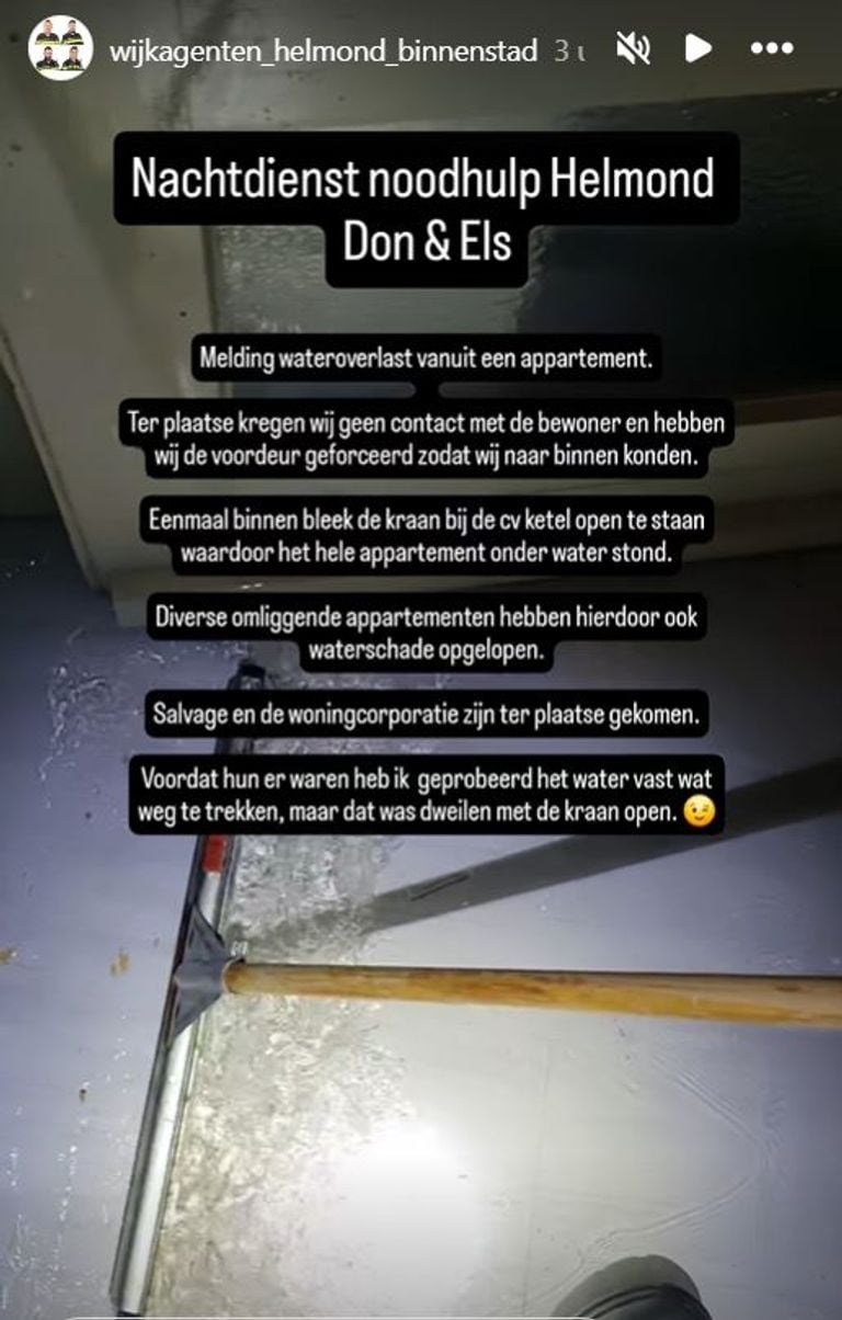 Foto: Instagram wijkagenten Helmond binnenstad