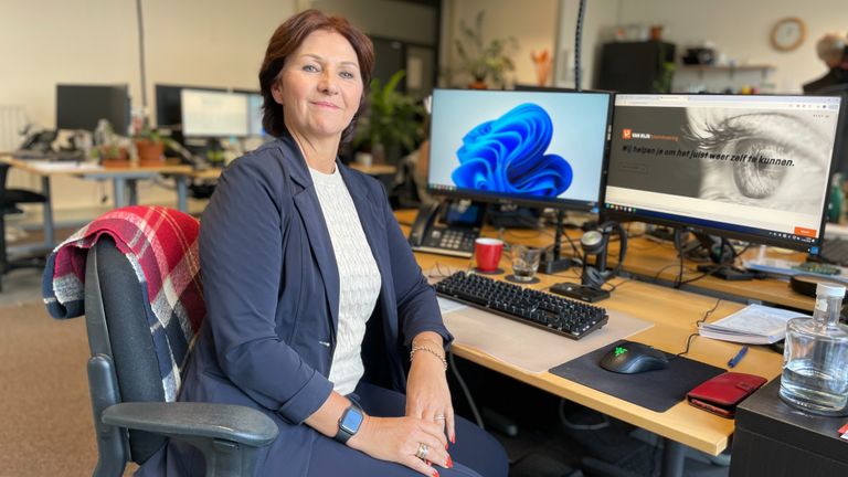 Tineke Leenders werkt al tien jaar bij het bedrijf (foto: Rogier van Son).