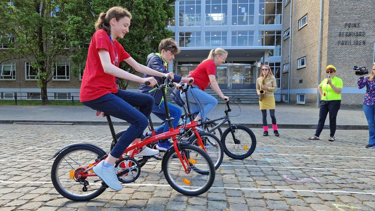 Slowbiking in Breda (foto: Noël van Hooft)