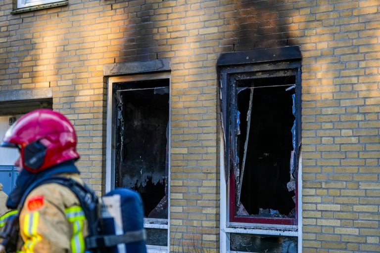 De brandschade was groot (foto: SQ Vision).