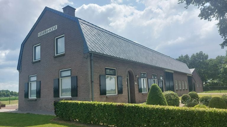 Het ouderlijk huis van de familie Peters aan de Bankert (eigen foto).