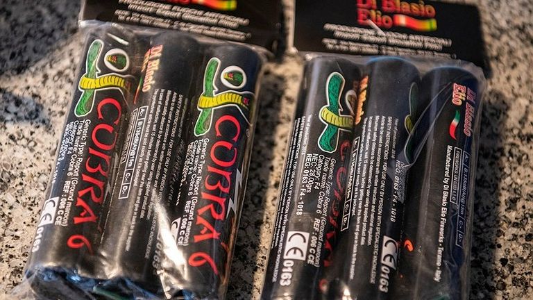 Een aantal van de gevonden cobra's (foto: Politie.nl).