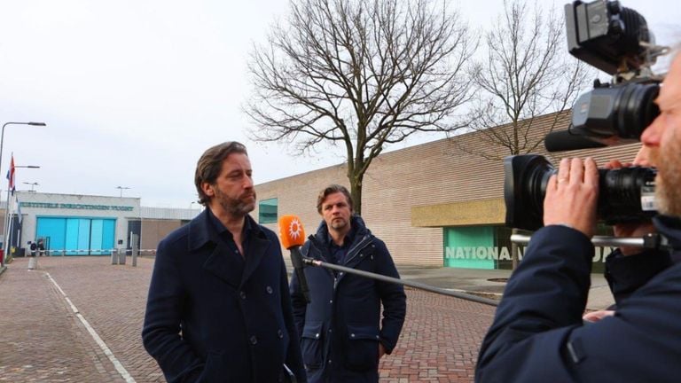 Advocaten Mark Dunsbergen en Robert van 't Land van Said R. (Foto: Bart Meesters/SQ Vision)