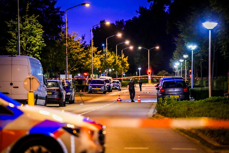 De Rode Kruislaan was lang afgesloten (foto: SQ Vision).