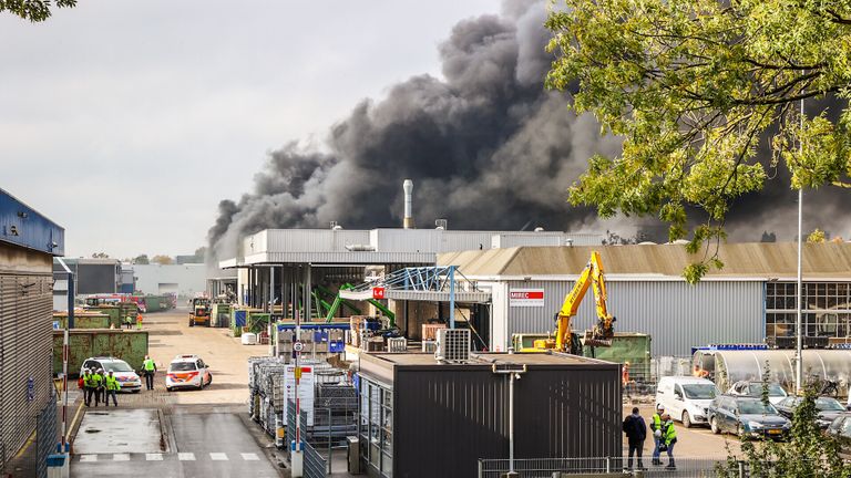 Hulpdiensten rukten massaal uit (Foto: Sem van Rijssel/SQ Vision)