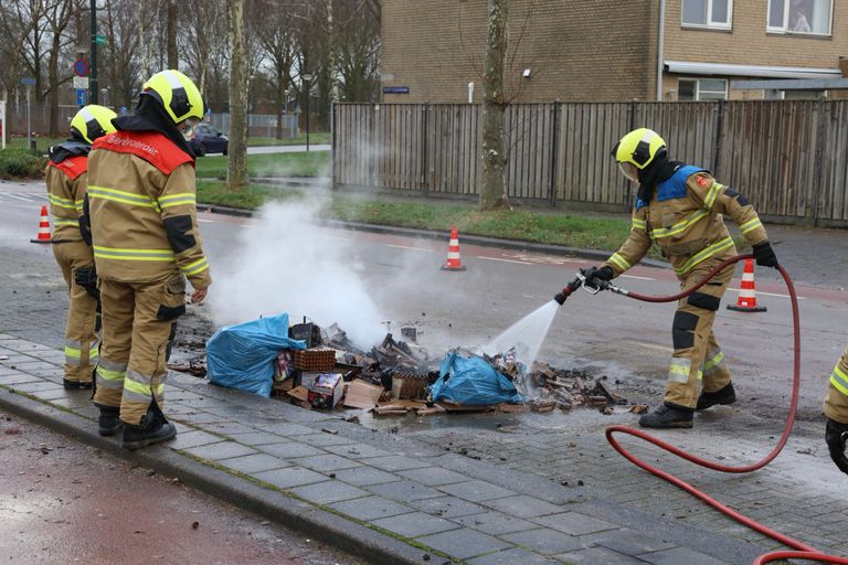 Het afval wordt onschadelijk gemaakt (foto: Sander van Gils/SQ Vision).