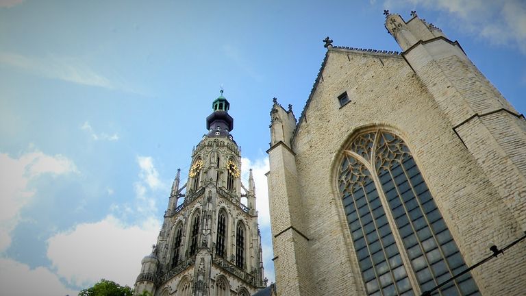 De Grote Kerk in Breda in Breda. (foto: Raoul Cartens)