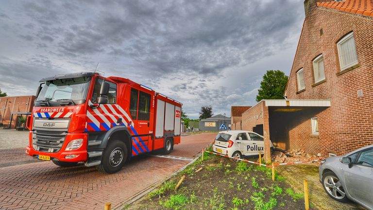 Politie en brandweer werden opgetrommeld (foto: Rico Vogels/SQ Vision Mediaprodukties).