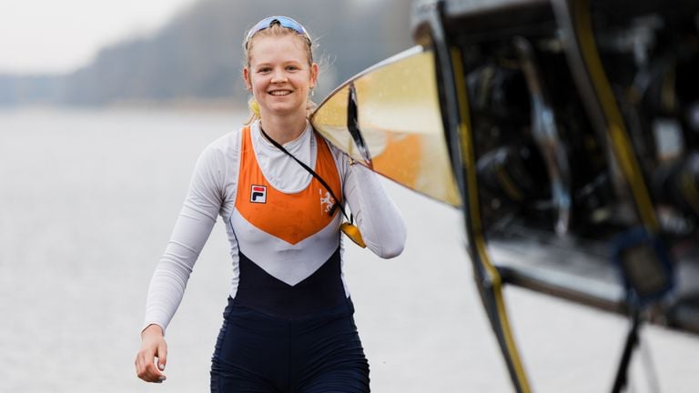 Vera Sneijders. (Foto: Susanne Ottenheym voor TeamNL Roeien)