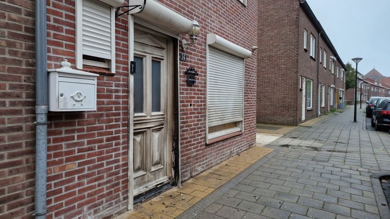 Het huis in de Fleskensstraat in Geldrop (foto: Noël van Hooft).