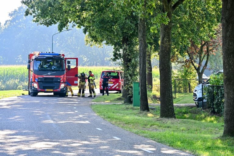 Het ging mis aan de Dorstseweg in Bavel (foto: Tom van der Put/SQ Vision).