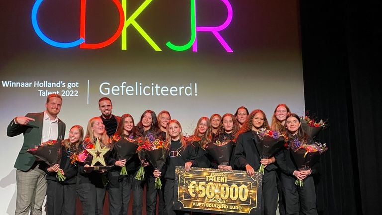 CDK JR doet het feestje in 'eigen huis' dunnetjes over (foto: Manuela van de Kerkhof).