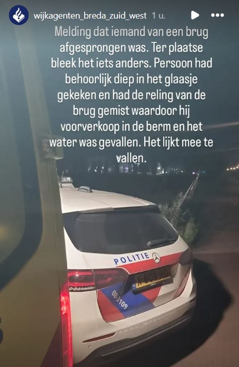 Foto: Instagram politie Breda-Zuidwest