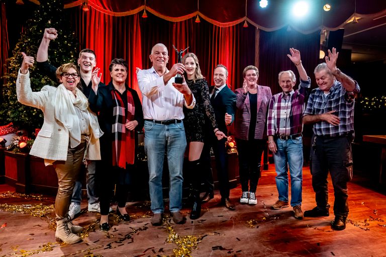 Alle genomineerden en winnaar Jan (foto: Marcel van Dorst)