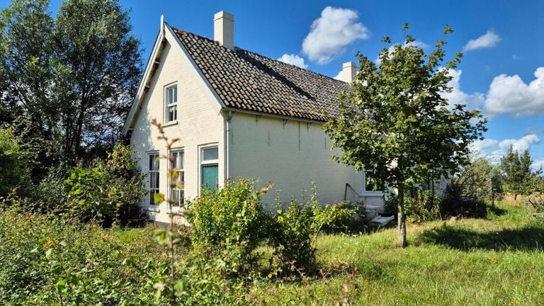 Het huisje in de Biesbosch waar Hennie woonde (foto: Collin Beijk, Omroep Brabant)