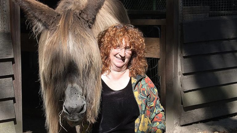 Lou Lou met baasje Paulien (eigen foto).