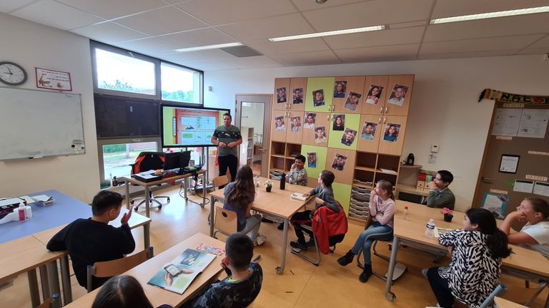Leraren staan weer voor een volledige klas bij Het Noorderlicht in Breda (foto: Noël van Hooft).